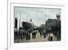 Steamship SS 'Celtic' at the Quayside, Liverpool, Lancashire, C1904-Valentine & Sons-Framed Giclee Print