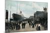 Steamship SS 'Celtic' at the Quayside, Liverpool, Lancashire, C1904-Valentine & Sons-Mounted Giclee Print