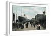 Steamship SS 'Celtic' at the Quayside, Liverpool, Lancashire, C1904-Valentine & Sons-Framed Giclee Print