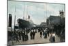 Steamship SS 'Celtic' at the Quayside, Liverpool, Lancashire, C1904-Valentine & Sons-Mounted Giclee Print