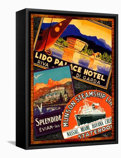 Steamship-Kate Ward Thacker-Framed Stretched Canvas