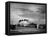 Steamships on the Ohio River-null-Framed Stretched Canvas