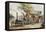 Steamtrain (1850) in New Jersey-null-Framed Stretched Canvas