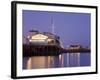 Stearns Wharf, Santa Barbara Harbor, California, United States of America, North America-Richard Cummins-Framed Photographic Print