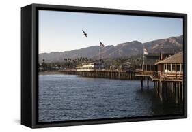 Stearns Wharf-Stuart-Framed Stretched Canvas