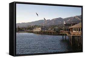 Stearns Wharf-Stuart-Framed Stretched Canvas