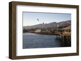 Stearns Wharf-Stuart-Framed Photographic Print