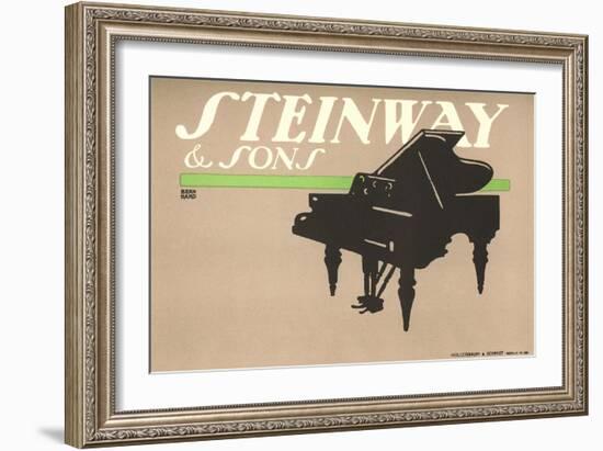 Steeinway Piano-null-Framed Art Print