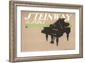 Steeinway Piano-null-Framed Art Print