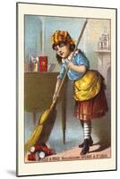 Steel and Price Manufacturers - Sweeping-null-Mounted Art Print