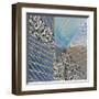 Steel And Sky 1-Carla West-Framed Giclee Print