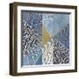 Steel And Sky 3-Carla West-Framed Giclee Print