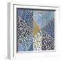 Steel And Sky 3-Carla West-Framed Giclee Print