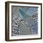 Steel And Sky 4-Carla West-Framed Giclee Print