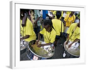 Steel Band Festival, Point Fortin, Trinidad, West Indies, Caribbean, Central America-Robert Harding-Framed Photographic Print