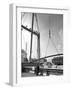 Steel Bars Being Loaded onto the Manchester Renown, Manchester, 1964-Michael Walters-Framed Photographic Print