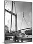 Steel Bars Being Loaded onto the Manchester Renown, Manchester, 1964-Michael Walters-Mounted Photographic Print