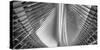 Steel Beam Feathers of Oculus, Manhattan, New York-George Oze-Stretched Canvas