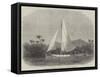 Steel Boat for the Expedition in Search of Dr Livingstone-Edwin Weedon-Framed Stretched Canvas