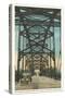 Steel Bridge, Waco, Texas-null-Stretched Canvas