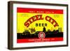 Steel City Beer-null-Framed Art Print