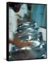 Steel Drums, Port of Spain, Trinidad, Caribbean-Greg Johnston-Framed Stretched Canvas