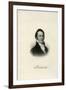 Steel Engraving Bust Portrait of William Clark-null-Framed Giclee Print