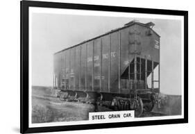 Steel Grain Car, Canada, C1920S-null-Framed Giclee Print