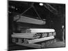 Steel H Girders Being Stacked for Distribution, Park Gate, Rotherham, South Yorkshire, 1964-Michael Walters-Mounted Photographic Print