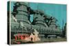 Steel Manufacturing in the United Kingdom-Frank Newbould-Stretched Canvas