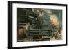 Steel Mill, Brackenridge, Pittsburgh, Pennsylvania-null-Framed Art Print