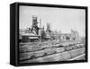 Steel Mill in Youngstown Ohio-null-Framed Stretched Canvas
