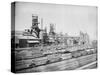 Steel Mill in Youngstown Ohio-null-Stretched Canvas