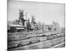 Steel Mill in Youngstown Ohio-null-Mounted Photographic Print