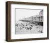 Steel Pier, Atlantic City, NJ, c. 1904-null-Framed Giclee Print