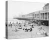 Steel Pier, Atlantic City, NJ, c. 1904-null-Stretched Canvas