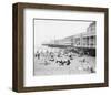 Steel Pier, Atlantic City, NJ, c. 1904-Vintage Photography-Framed Art Print