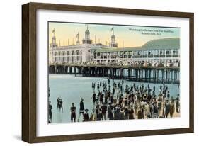 Steel Pier, Atlantic City-null-Framed Art Print