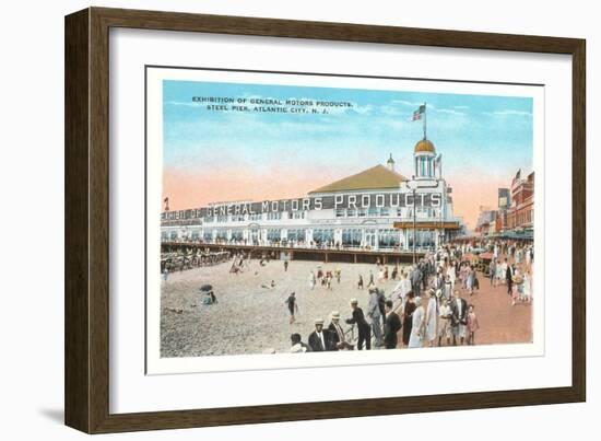 Steel Pier, Atlantic City-null-Framed Art Print