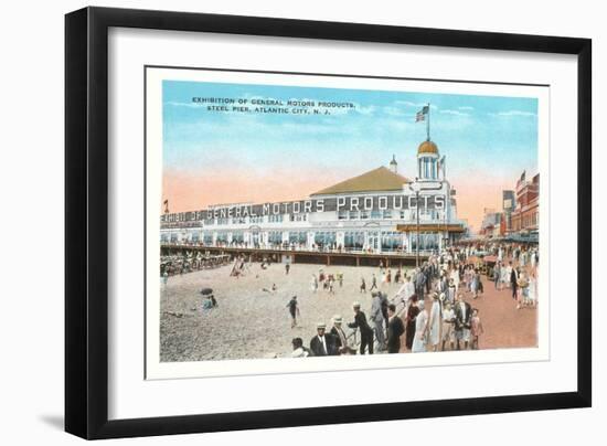 Steel Pier, Atlantic City-null-Framed Art Print