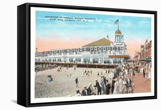 Steel Pier, Atlantic City-null-Framed Stretched Canvas