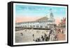 Steel Pier, Atlantic City-null-Framed Stretched Canvas