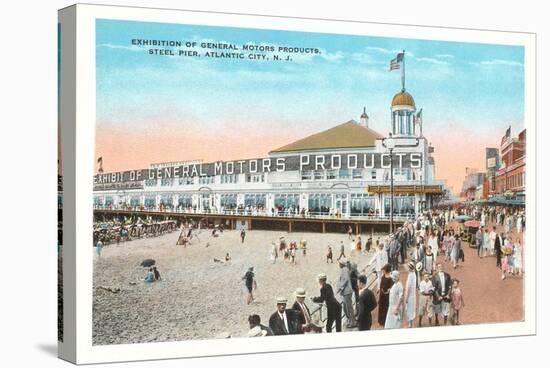 Steel Pier, Atlantic City-null-Stretched Canvas