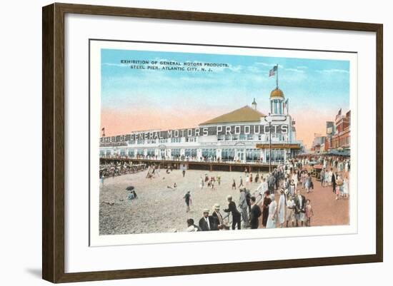 Steel Pier, Atlantic City-null-Framed Art Print