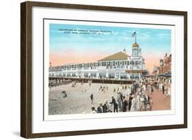 Steel Pier, Atlantic City-null-Framed Art Print