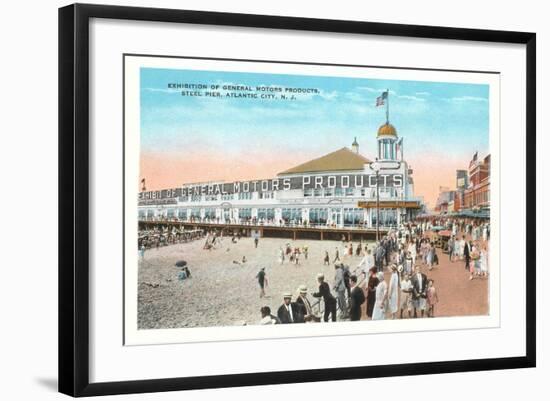 Steel Pier, Atlantic City-null-Framed Art Print