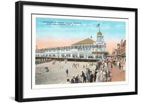 Steel Pier, Atlantic City-null-Framed Art Print