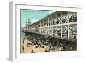 Steel Pier, Atlantic City-null-Framed Art Print