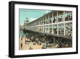 Steel Pier, Atlantic City-null-Framed Premium Giclee Print