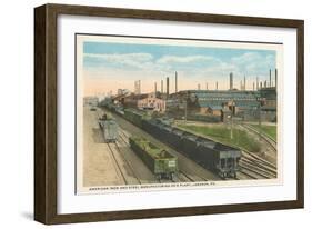 Steel Plant, Lebanon, Pennsylvania-null-Framed Art Print